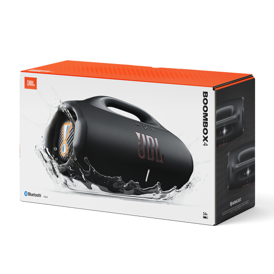 JBL Boombox 4 Portable Bluetooth Speaker Black