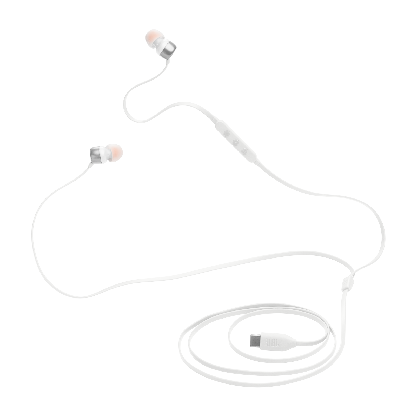 JBL Tune 310C USB-C in-ear headphones White