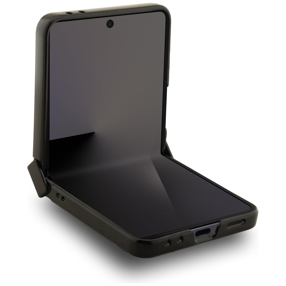 Karl Lagerfeld Karl&Choupette Pins MagSafe Case for Samsung Galaxy Z Flip7 Black