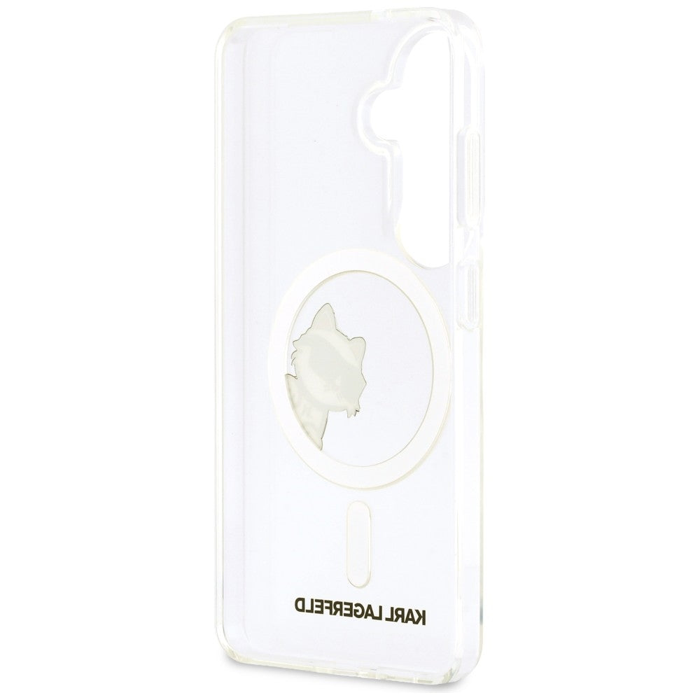 Karl Lagerfeld KLHMS26S6HCPSCT IML Peekaboo Choupette MagSafe for Samsung Galaxy S26 transparent