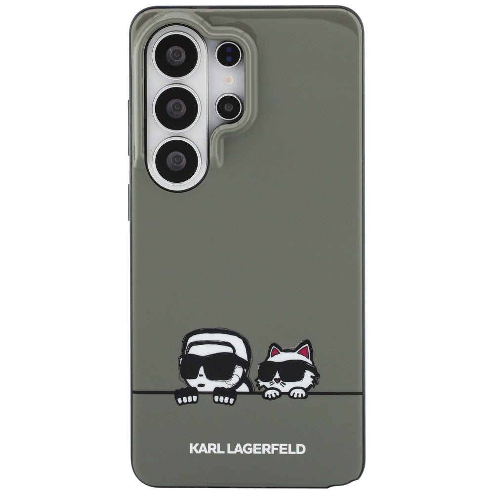 Karl Lagerfeld IML Peekaboo Karl&Choupette MagSafe for Samsung Galaxy S26 Ultra black