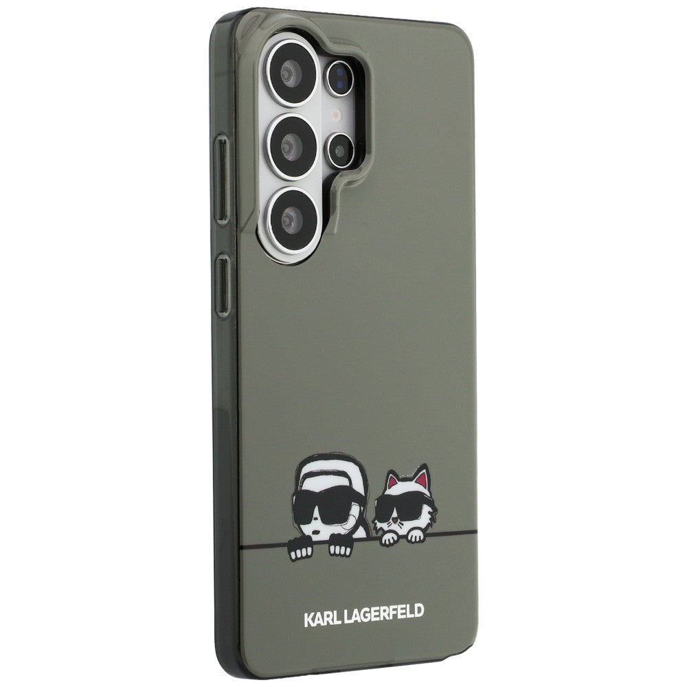 Karl Lagerfeld IML Peekaboo Karl&Choupette MagSafe for Samsung Galaxy S26 Ultra black