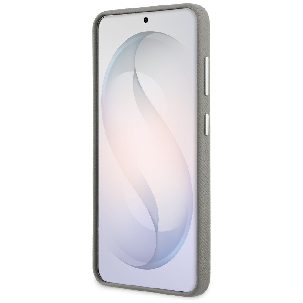 Karl Lagerfeld KLHCS26LPSFDHPOG Saffiano Double Heads Metal for Samsung Galaxy S26 Ultra Silver