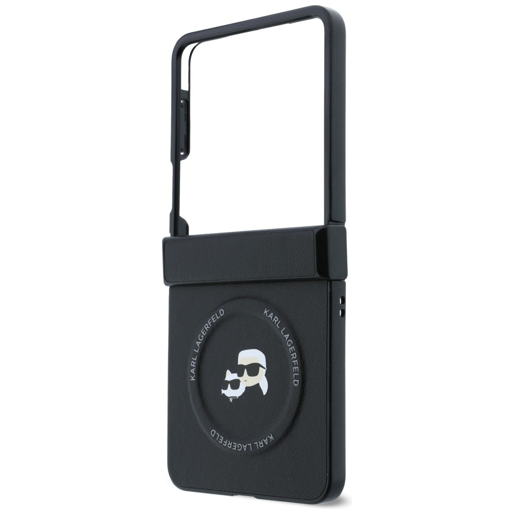 Karl Lagerfeld Karl&Choupette Pins MagSafe Case for Samsung Galaxy Z Flip8 black