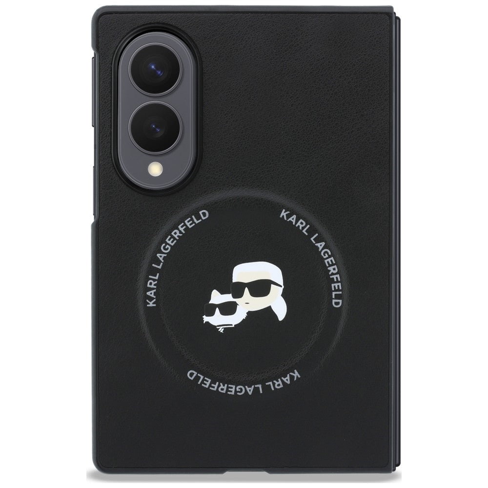 Karl Lagerfeld Karl&Choupette Pins MagSafe case for Samsung Galaxy Z Fold8 black