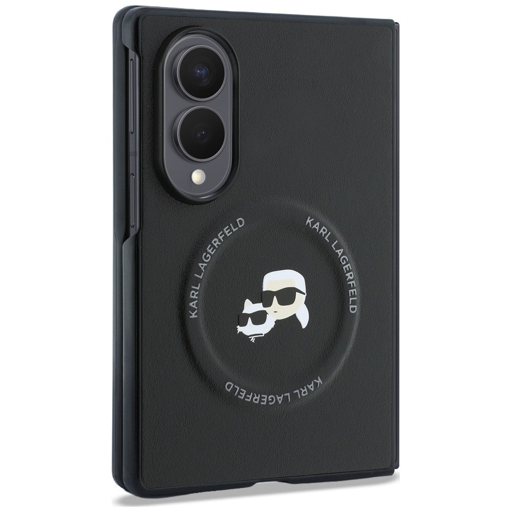 Karl Lagerfeld Karl&Choupette Pins MagSafe case for Samsung Galaxy Z Fold8 black