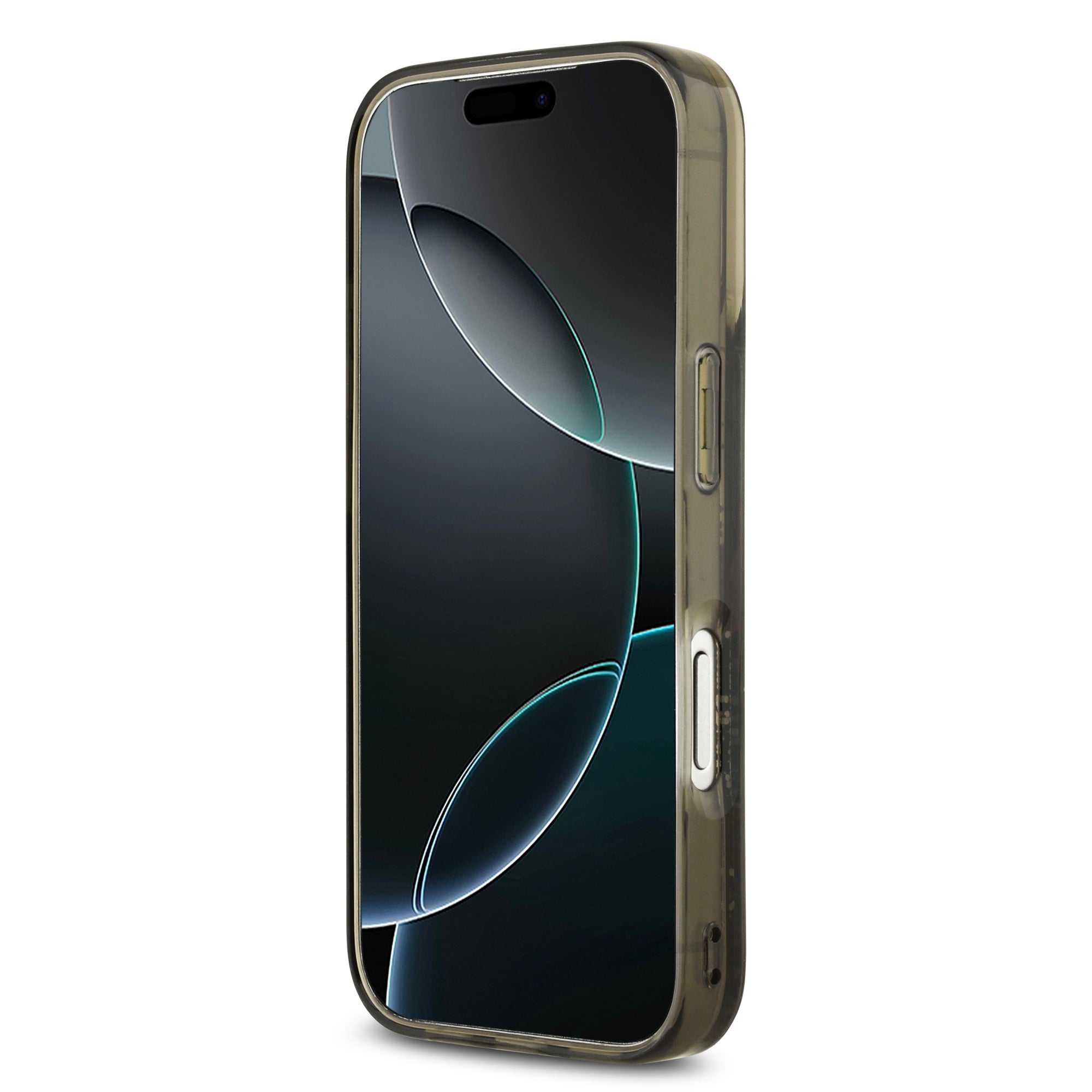 KARL KLHMP17LLCHSCTDK HardCase MagSafe LIQUID Glitter W/ CHOUPETTE Logo Black iPhone 17 Pro