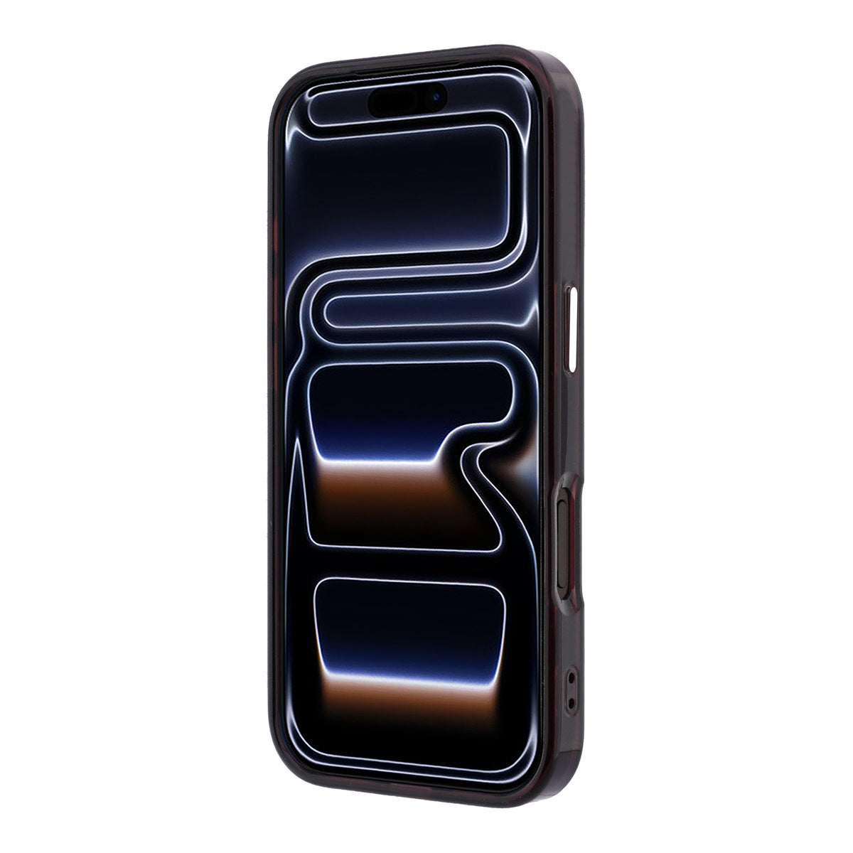Karl Lagerfeld IML Ring Stand 360 Kameo Metal MagSafe Case for iPhone 18 Pro / 17 Pro Burgundy