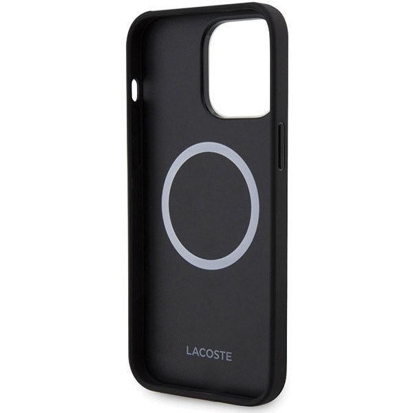 Lacoste LCHMP16XPIGV iPhone 16 Pro Max navy hardcase Monogram Vintage Logo MagSafe