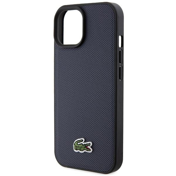 Lacoste LCHMP15SPVCV iPhone 15 / 14 / 13 navy hardcase Iconic Petit Pique MagSafe