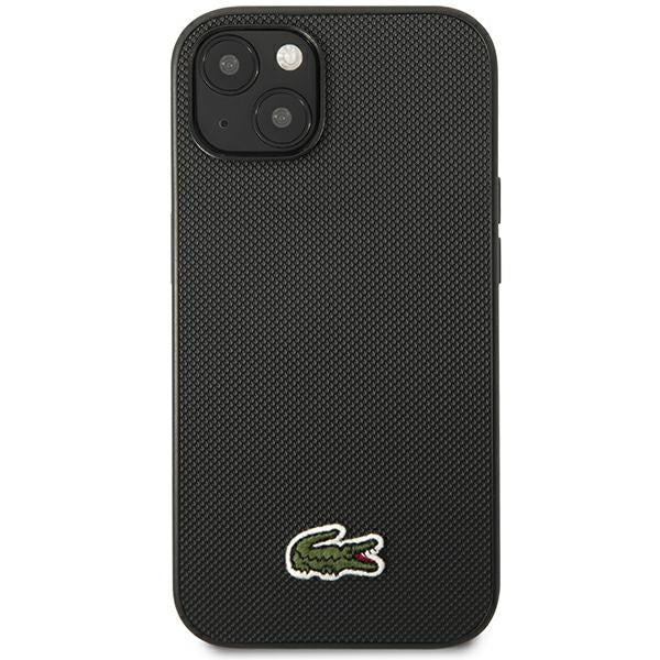 Lacoste LCHMN61PVCK iPhone 11 / Xr black hardcase Iconic Petit Pique MagSafe