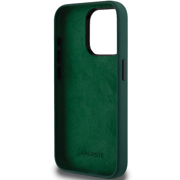 Lacoste LCHCP15XGRAK iPhone 15 Pro Max black hardcase Silicone Graffiti