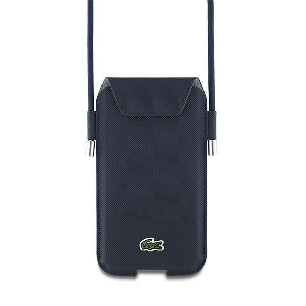 Lacoste Bag LCPSP15XPVCV XL navy Universal Phone Sleeve Crossbody Petit Pique