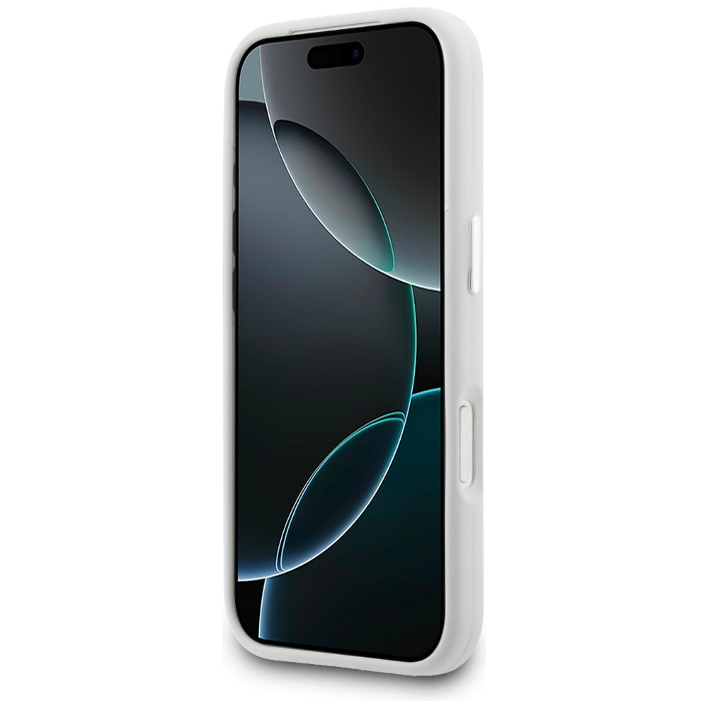 Lacoste LCHMP17LSLAG HC Silicone Metal Logo MagSafe Case for iPhone 17 Pro Grey