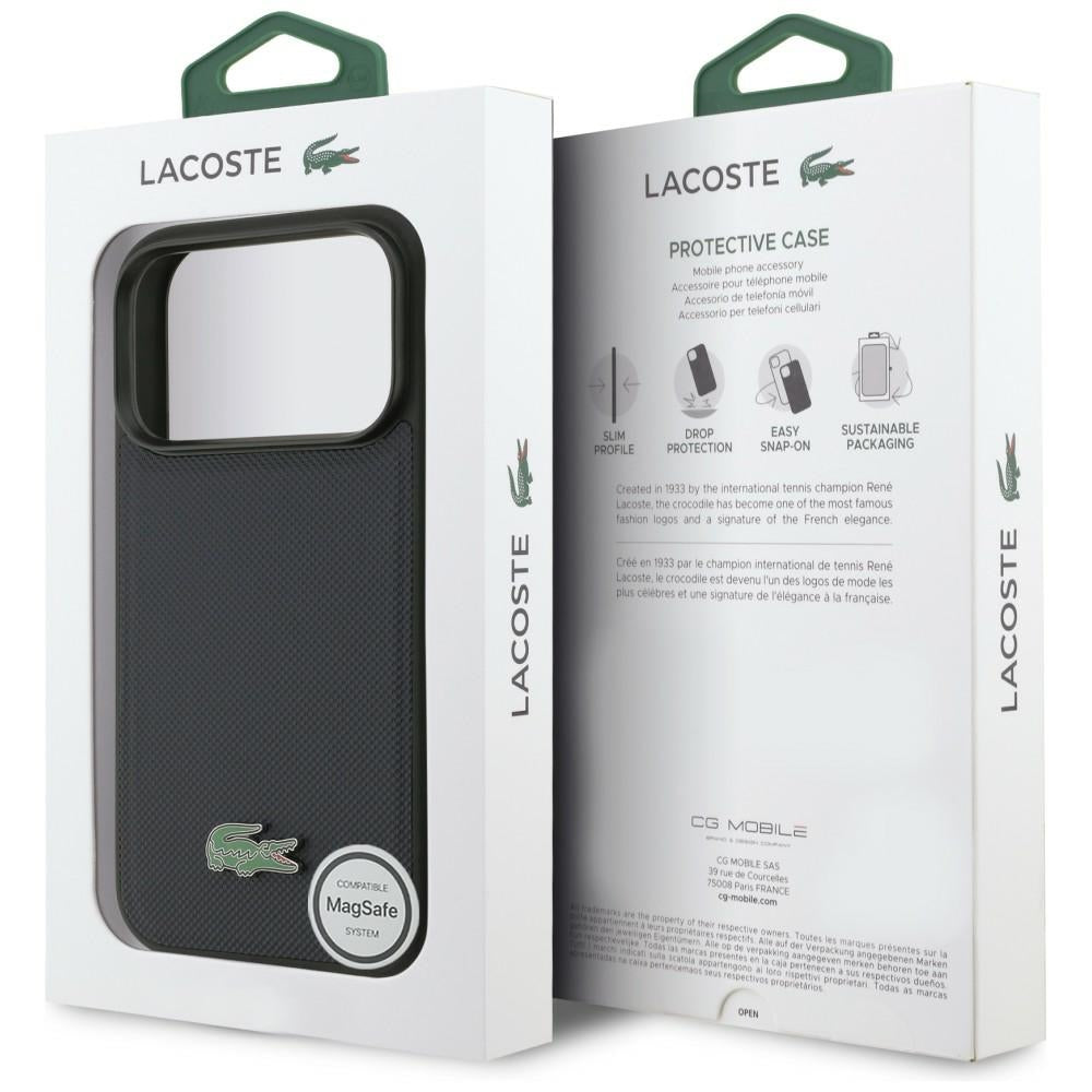 Lacoste LCHMP17MPLAV Petit Pique Lacquer Logo MagSafe for iPhone 17  marine