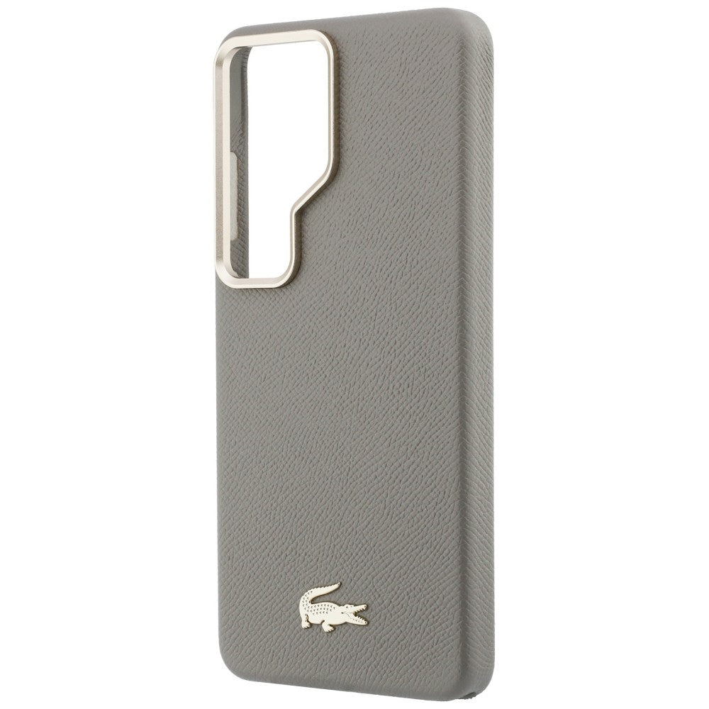 Lacoste Champs Elysees Gold Logo MagSafe for Samsung Galaxy S26 Ultra Taupe