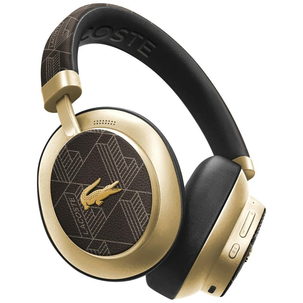 Lacoste Over-ear headphones Lacoste Petit Pique LH04 Bluetooth brown