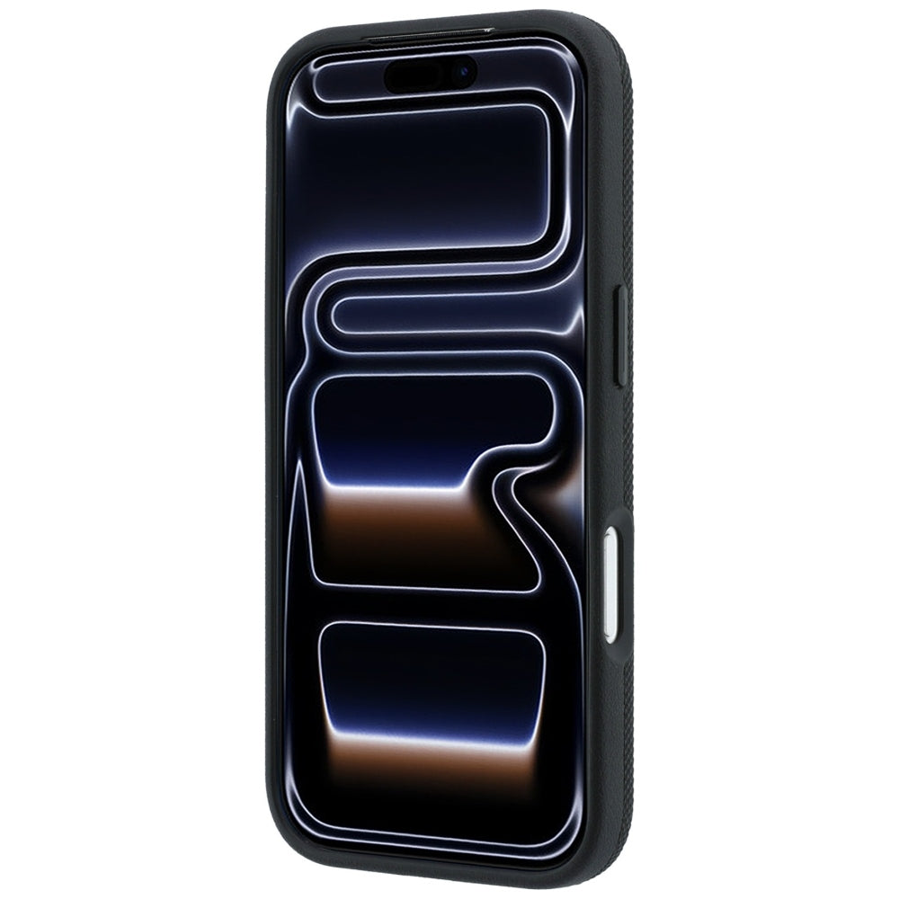 Case Lacoste Petit Pique with Ring Stand MagSafe for iPhone 18 Pro Max / 17 Pro Max black