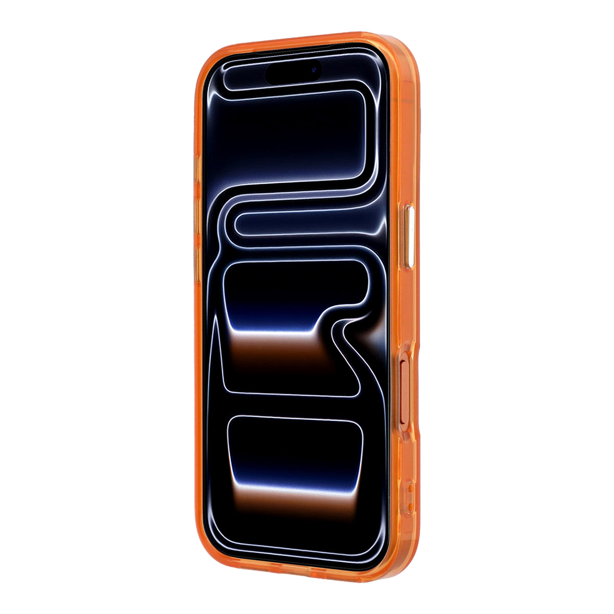 Lacoste LCHMP18X6UFRTO IML Frosted MagSafe Case for iPhone 18 Pro Max / 17 Pro Max Orange