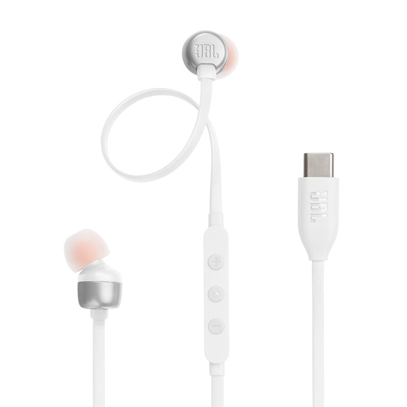JBL TUNE 310C USB-C in-ear Earphones White