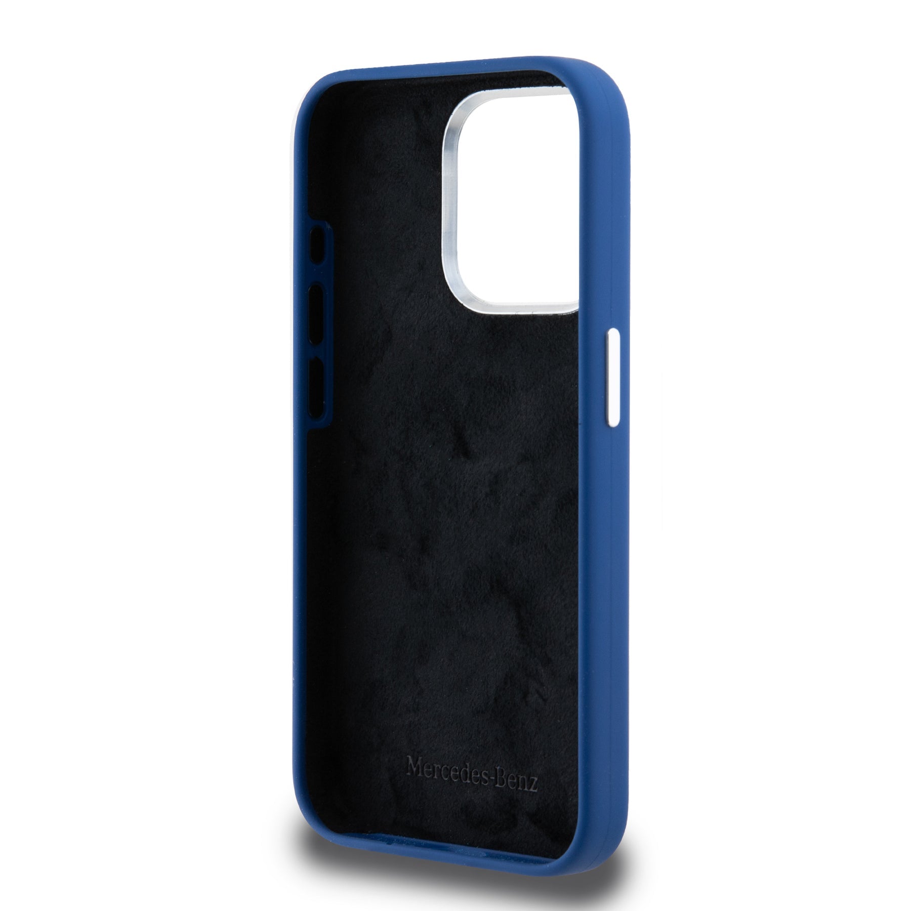 Mercedes MEHMP15L23SGPV for iPhone 15 Pro PC/TPU Star pattern and Circle, Blue MagSafe