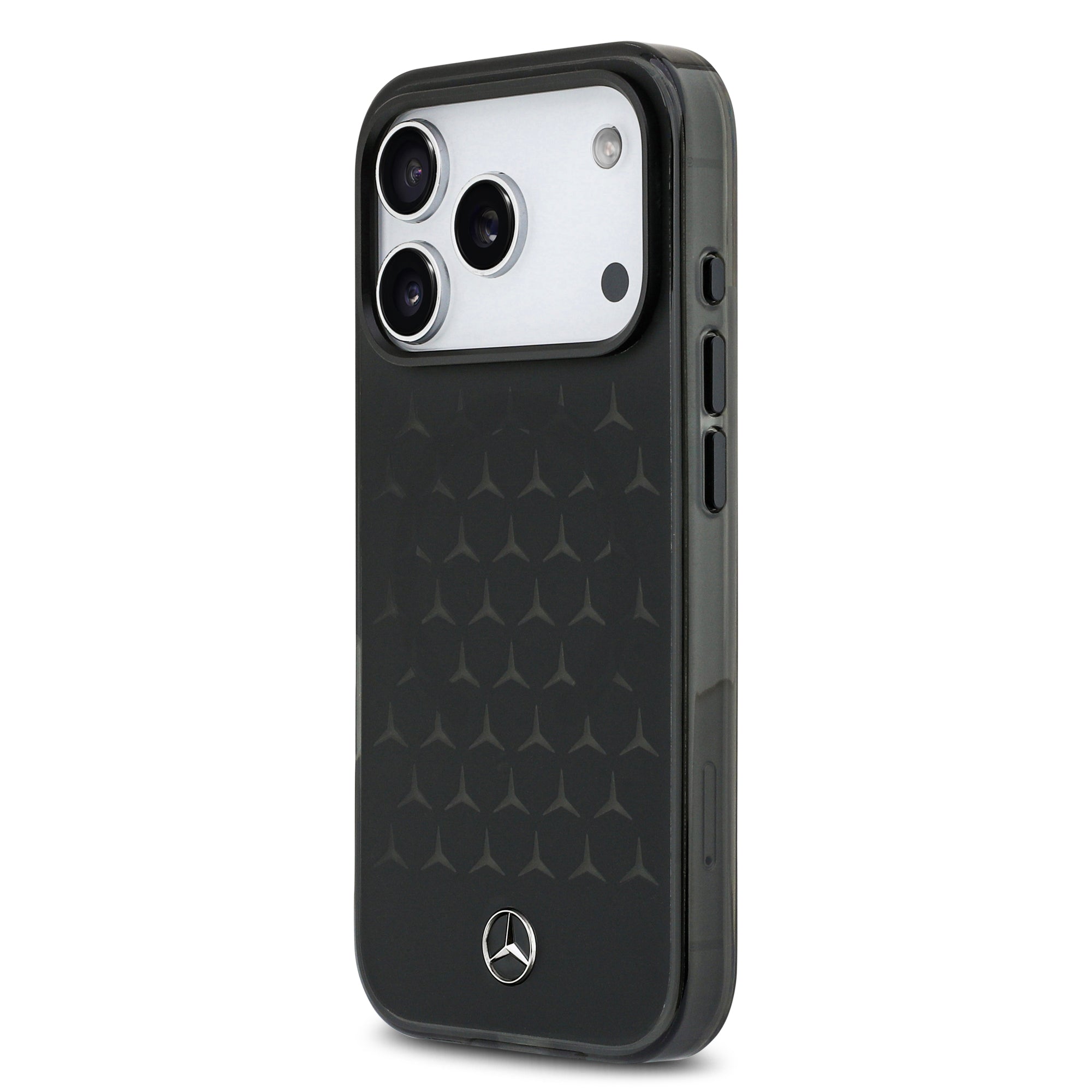 Mercedes MEHMP17L25HTPSTK HardCase MagSafe PC/TPU FROSTED W/ New Star Pattern Black iPhone 17 Pro