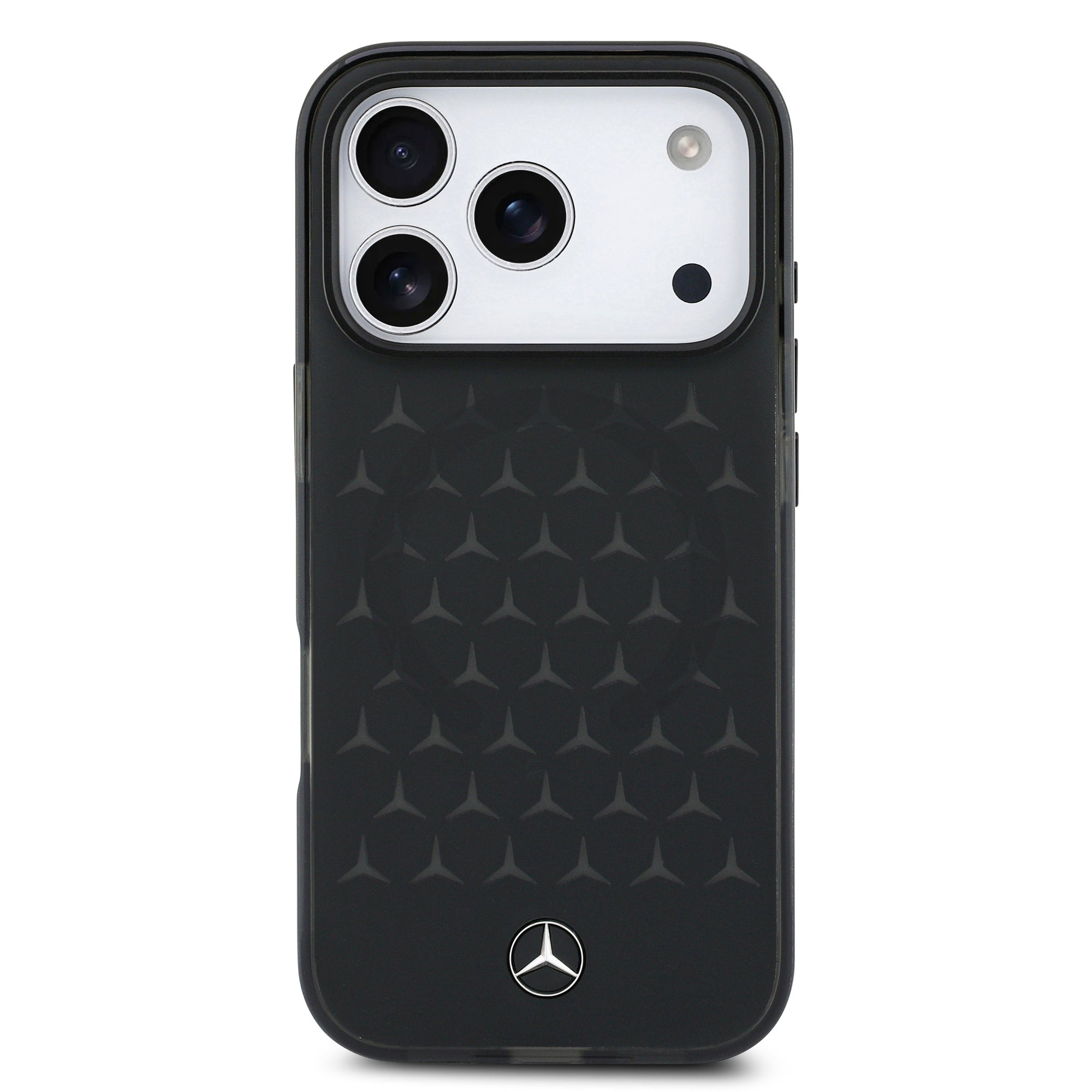 Mercedes MEHMP17L25HTPSTK HardCase MagSafe PC/TPU FROSTED W/ New Star Pattern Black iPhone 17 Pro