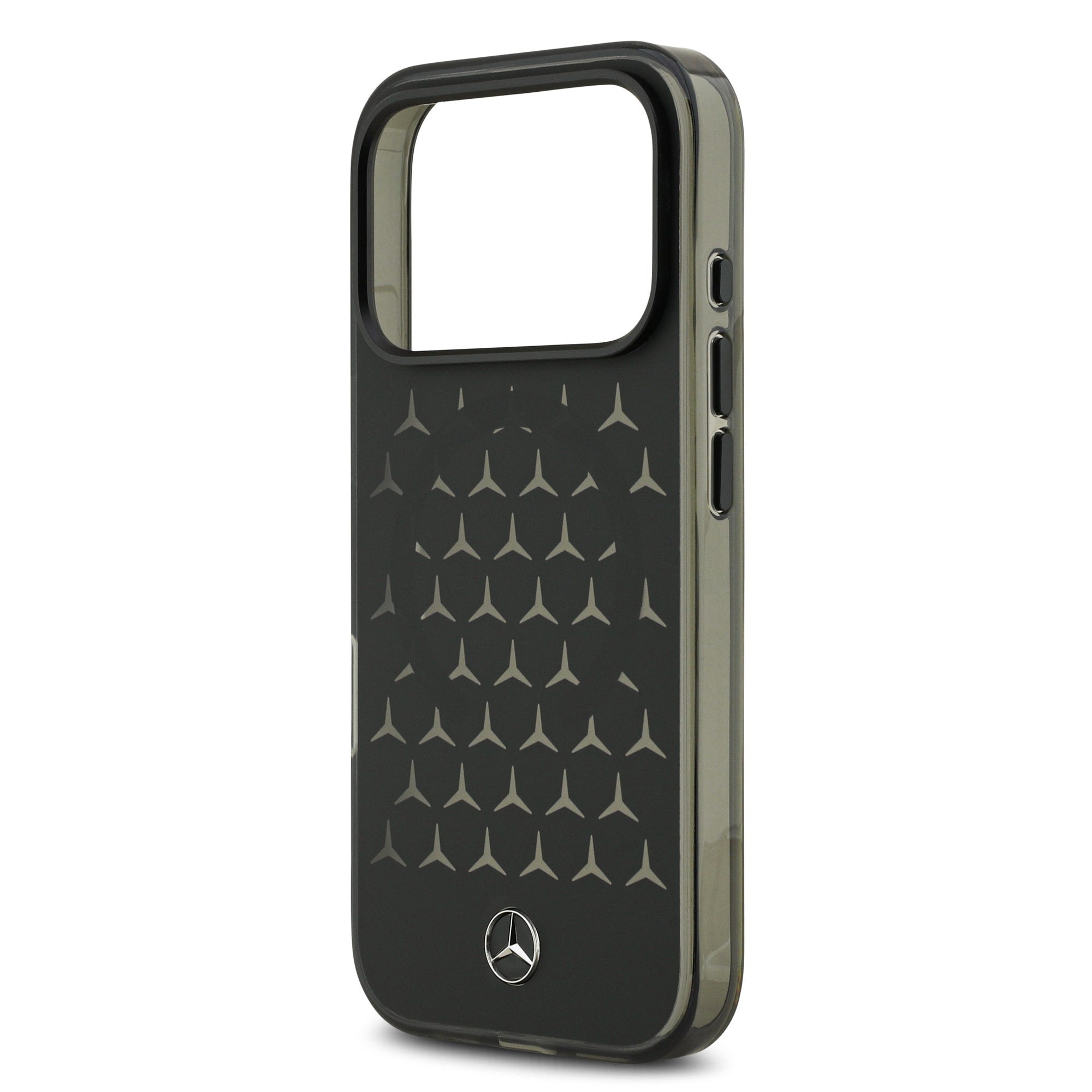 Mercedes MEHMP17L25HTPSTK HardCase MagSafe PC/TPU FROSTED W/ New Star Pattern Black iPhone 17 Pro
