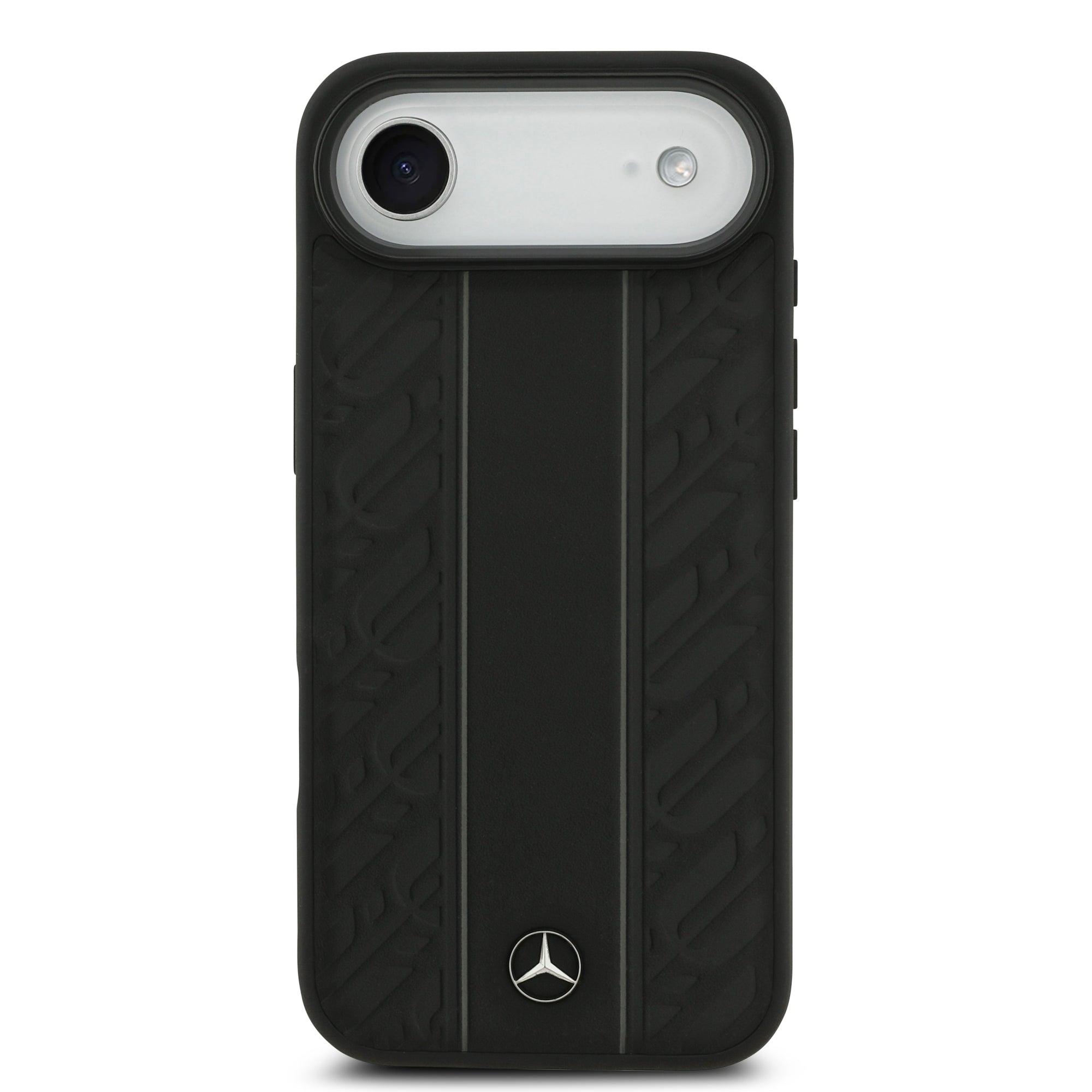 MB MEHMP17M25RLDLKH HardCase MagSafe LEATHER W/ LAUREL LEAVES AND StripeS Black IPHONE 17 Air