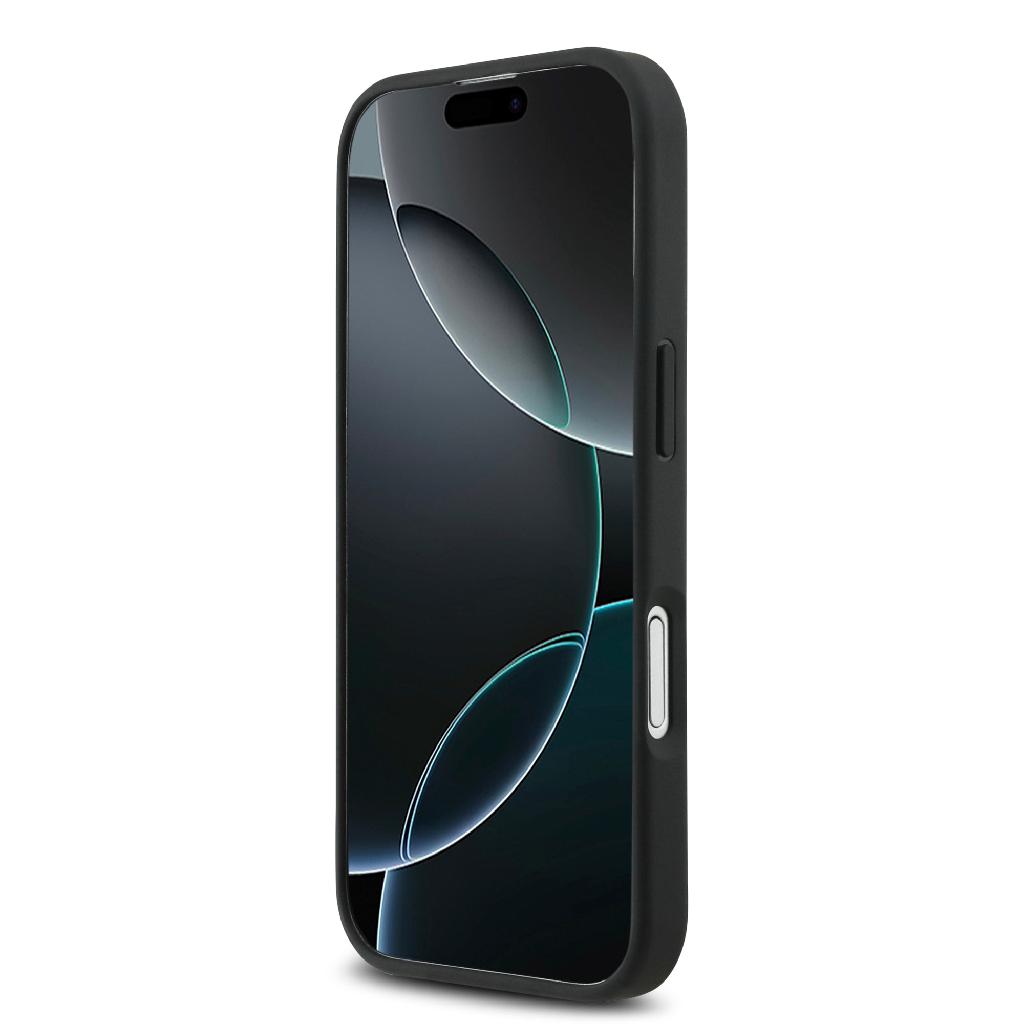 MB MEHMP17S25RLDLKH HardCase MagSafe LEATHER W/ LAUREL LEAVES AND StripeS Black IPHONE 17