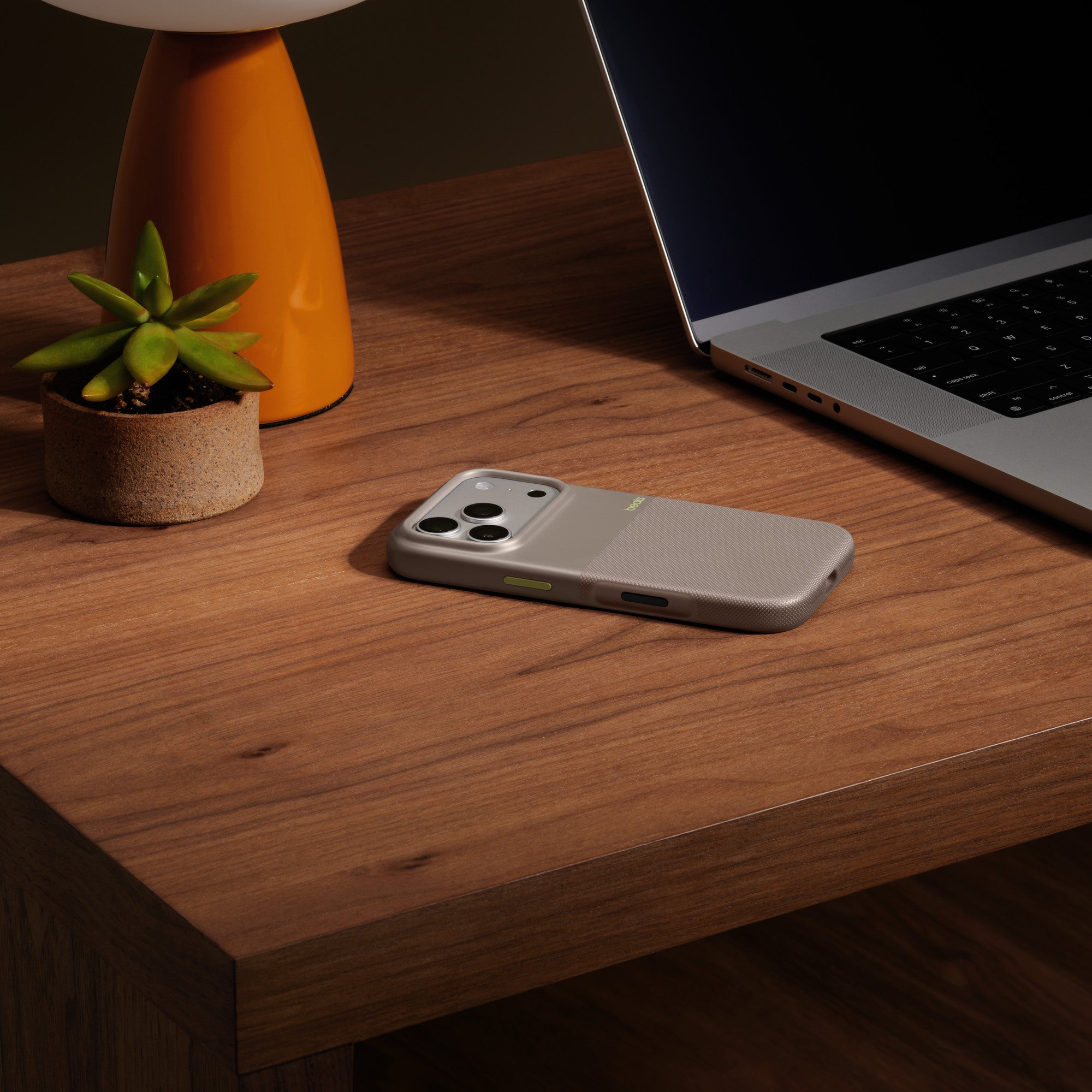 Beats MGJP4LL/A iPhone 17 Pro Rugged Case with MagSafe and Camera Control – Alpine Grey