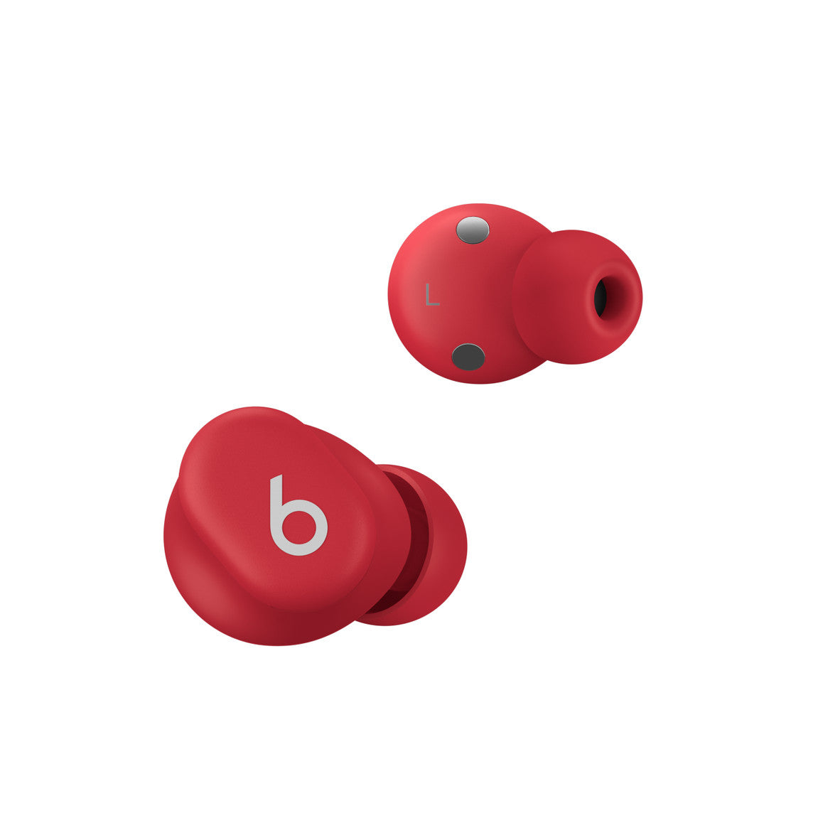 Beats Solo Buds - True Wireless Earbuds - Transparent red