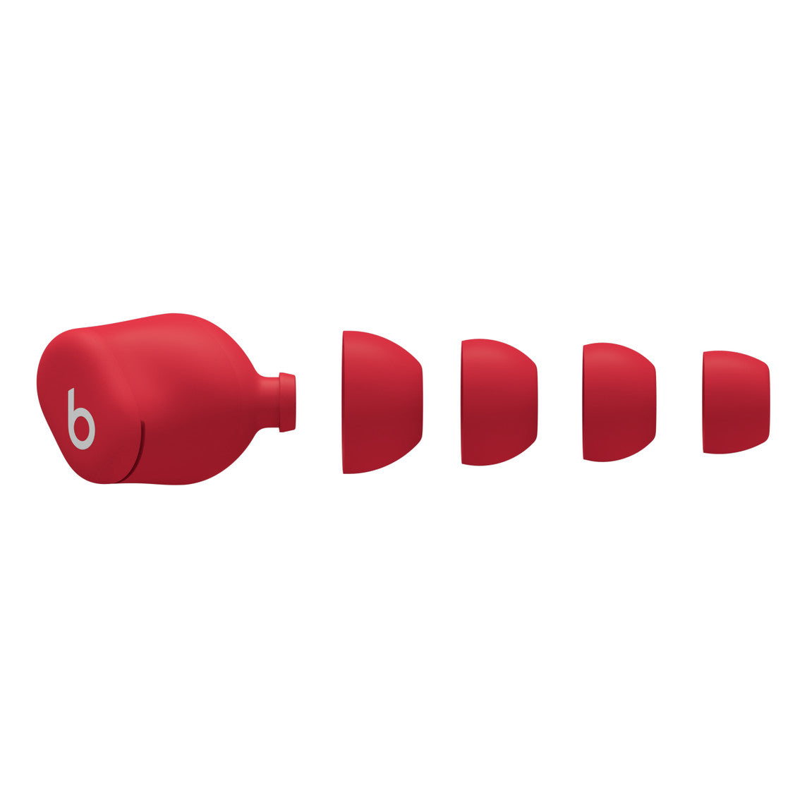 Beats Solo Buds - True Wireless Earbuds - Transparent red