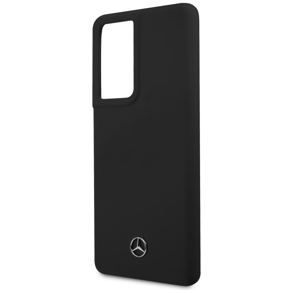 Mercedes MEHCS21LSILBK S21 Ultra G998 black hardcase Silicone Line