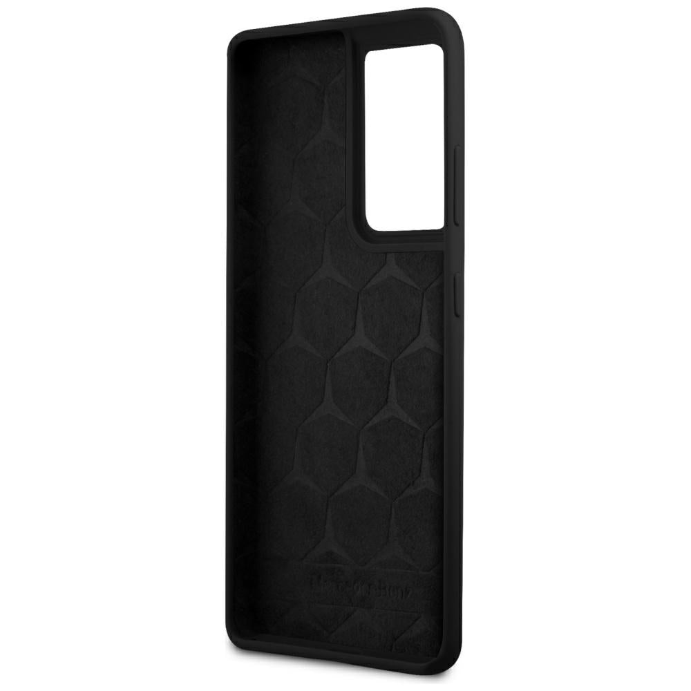 Mercedes MEHCS21LSILBK S21 Ultra G998 black hardcase Silicone Line