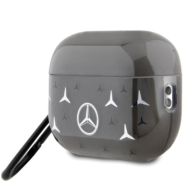 Mercedes AirPods 3 Case TPU black Large Star Pattern