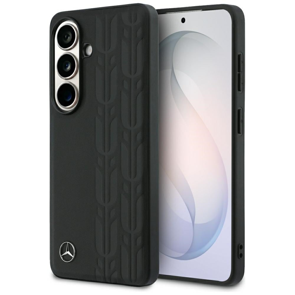 Mercedes MEHMS26S25RDSLAK Laurel Leaves MagSafe for Samsung Galaxy S26 black