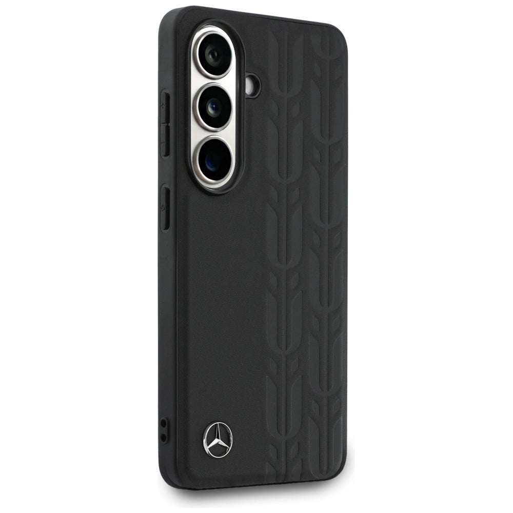 Mercedes MEHMS26S25RDSLAK Laurel Leaves MagSafe for Samsung Galaxy S26 black