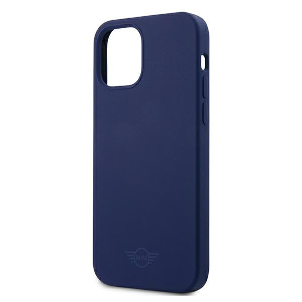 Case for Mini MIHCP12Glass for MyScreenLTNA iPhone 12/12 Pro 6,1" navy hard case Silicone Tone On Tone