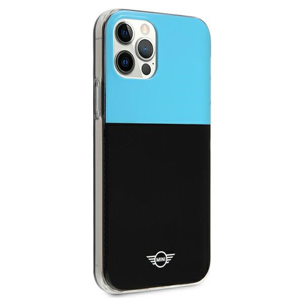 Case for Mini MIHCP12MPCUCBLB iPhone 12/12 Pro 6,1" niebieski/blue hard case Color Block