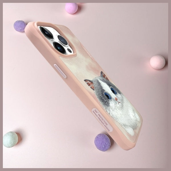 Nimmy Big Eyed Pet 2.0 Cat case for iPhone 15 Pro Max