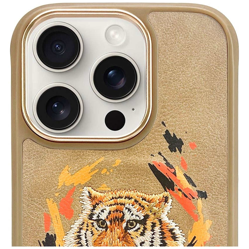 Nimmy Tiger MagSafe case for iPhone 16 Pro Max light brown