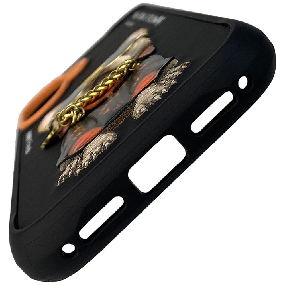 Nimmy Glasses Cool Dog Case for iPhone 17 Black