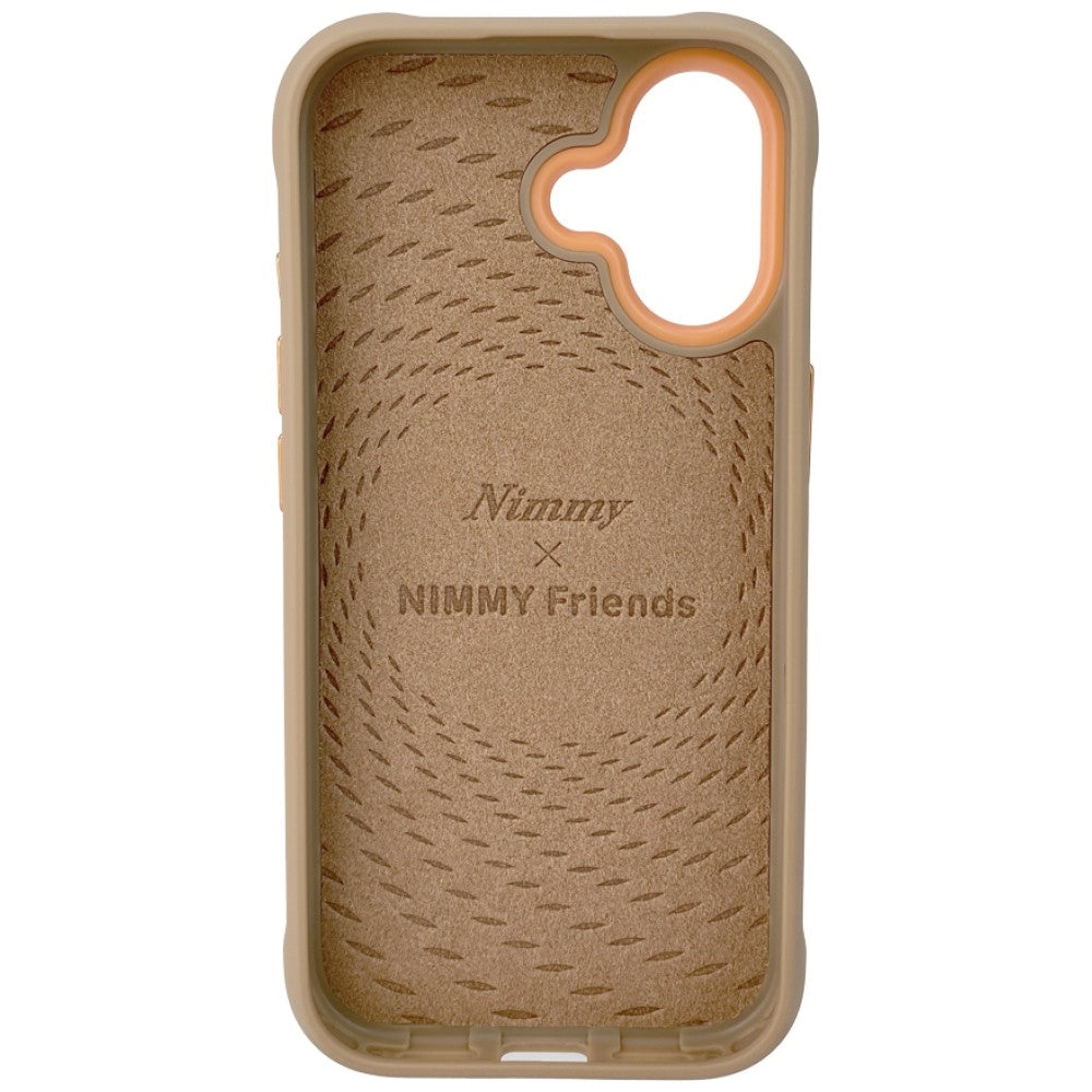 Nimmy Glasses Cool Dog Case for iPhone 17 beige