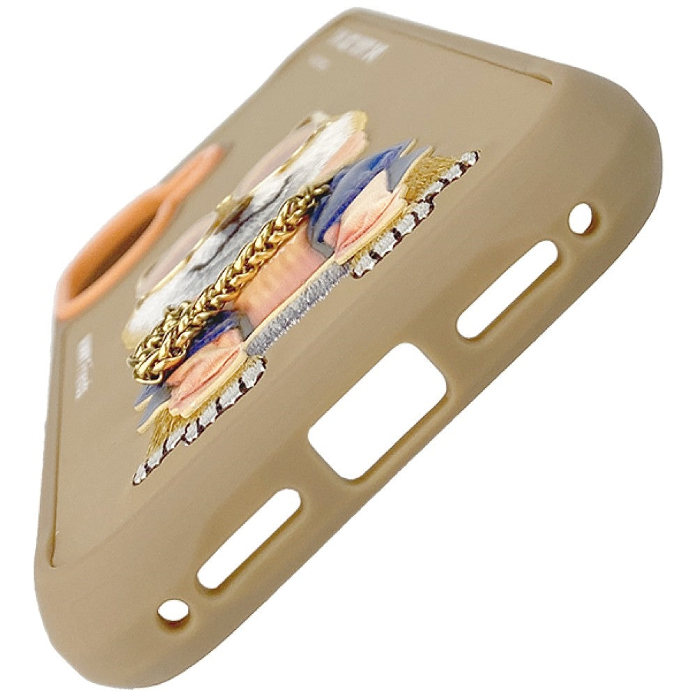 Nimmy Glasses Cool Dog Case for iPhone 17 beige