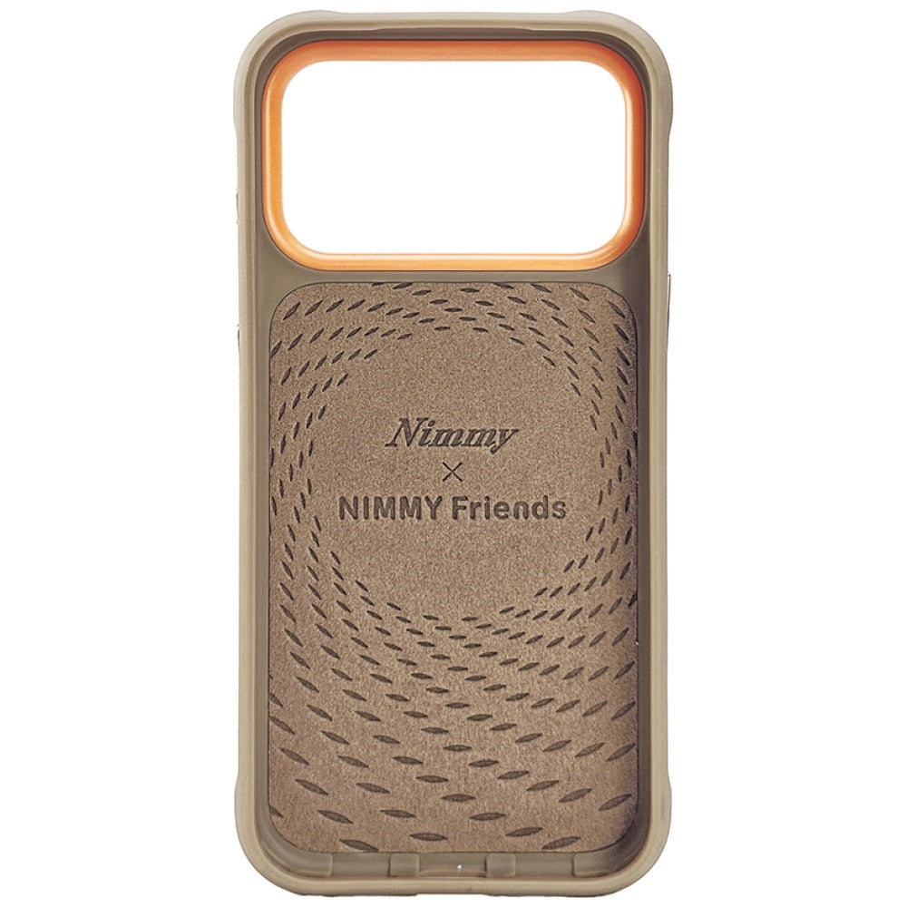 Nimmy Glasses Cool Dog Case for iPhone 17 Pro Max beige