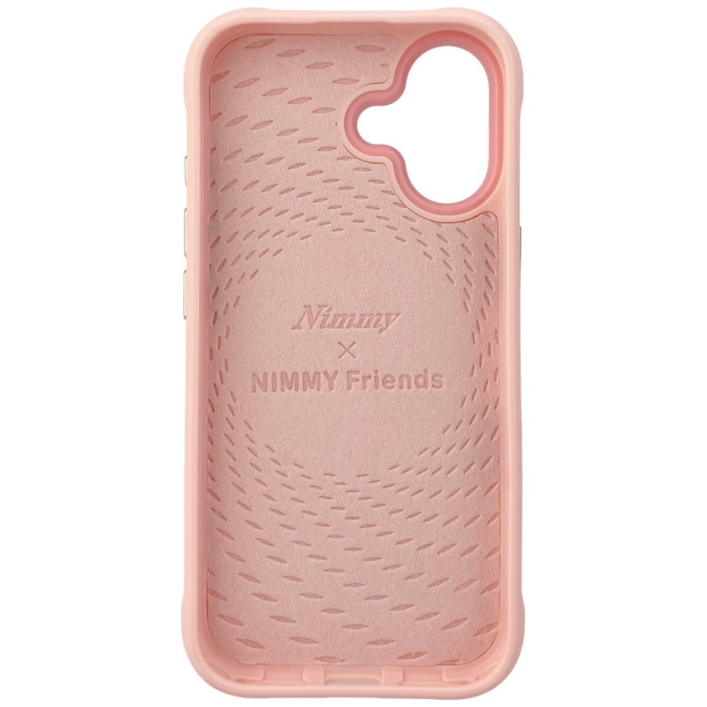 Nimmy Glasses Cool Dog Case for iPhone 17 Pink