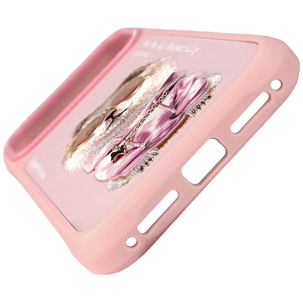 Nimmy Glasses Cool Dog Case for iPhone 17 Pro Pink