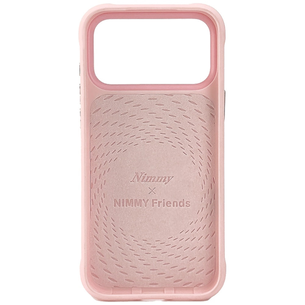 Nimmy Glasses Cool Dog Case for iPhone 17 Pro Pink