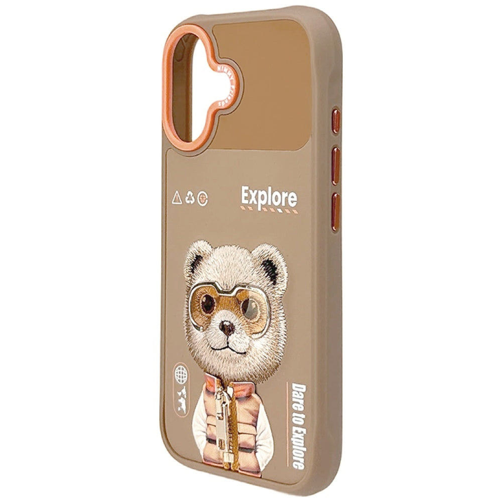 Nimmy Cool&Cute 2.0 Bear Case for iPhone 17 beige